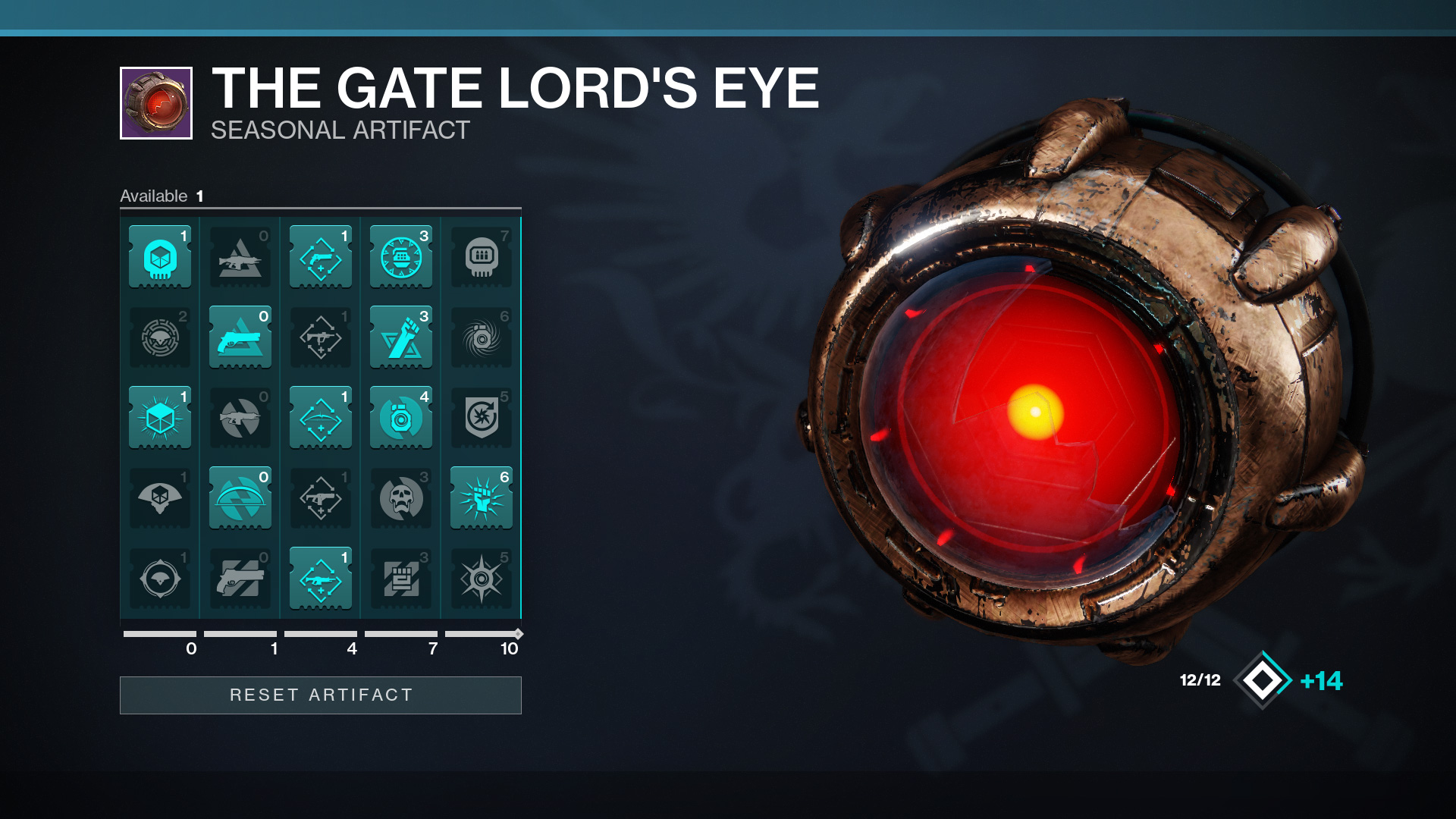シーズンパス、ランク、アーティファクト、改造パーツ – Bungie