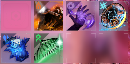 Destiny 2 subclass icons used to choose aspects and abilities that support a fireteam role